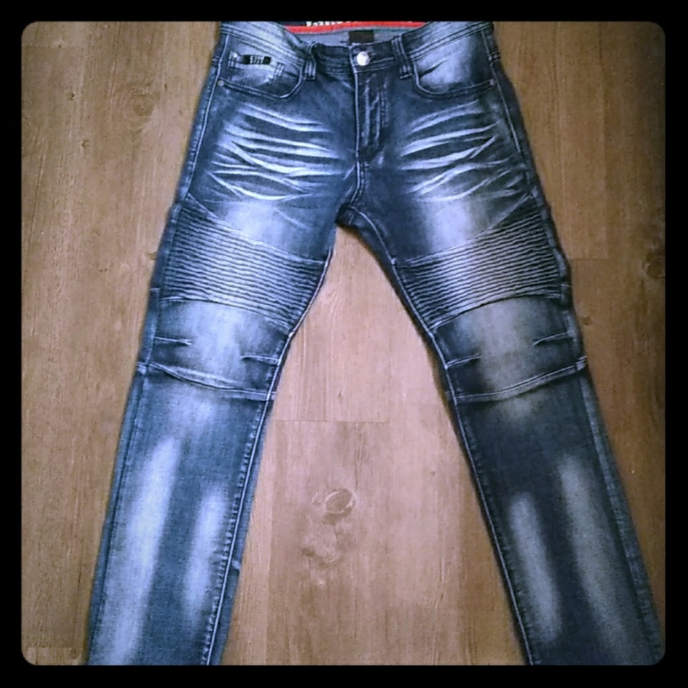 *NEW* UNUSED Demin Biker Jeans